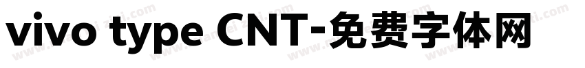 vivo type CNT字体转换